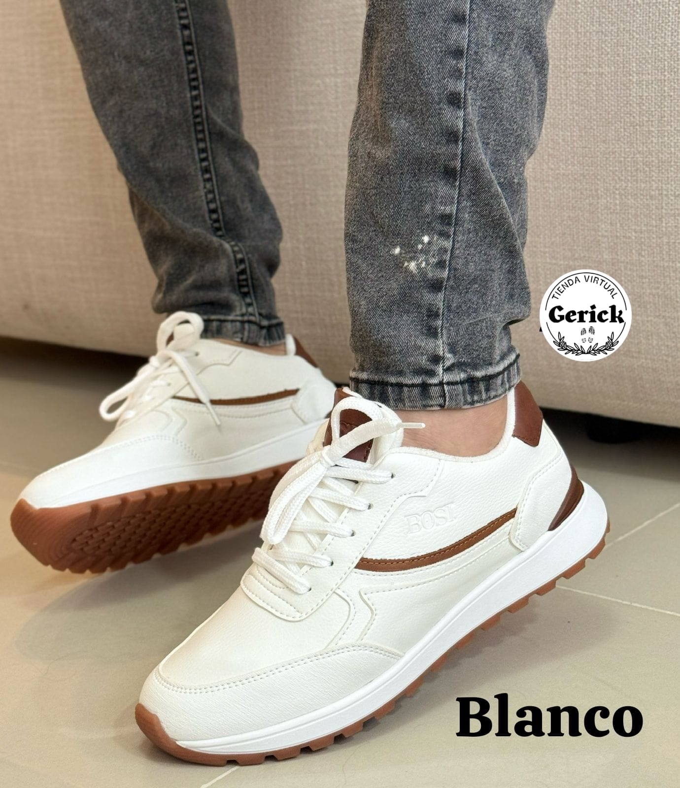 Deportivo Bossi Hombre – Comodidad, Estilo y Resistencia en Cada Paso