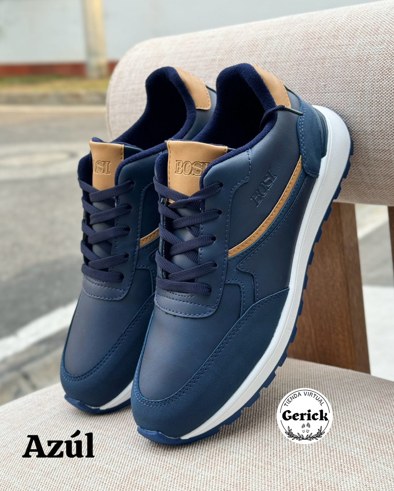 Deportivo Bossi Hombre – Comodidad, Estilo y Resistencia en Cada Paso