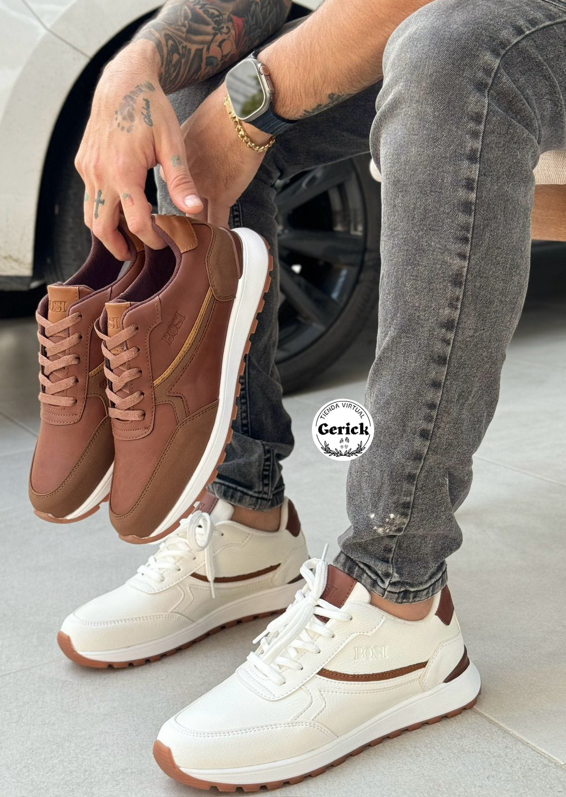 Deportivo Bossi Hombre – Comodidad, Estilo y Resistencia en Cada Paso